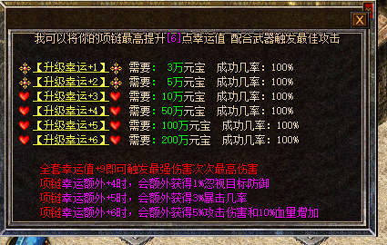 【脚本编号-10225】-幸运之家项链最高加6脚本-带补丁素材